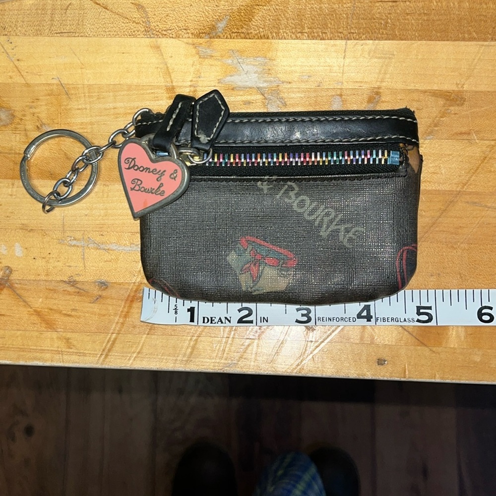 Dooney & Bourke vintage coin wallet
